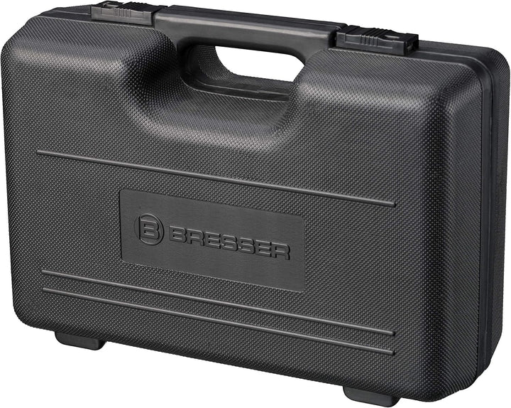 Bresser Biolux SEL Schülermikroskop Set mit Beleuchtung, Smartphoneadapter, Hartschalenkoffer, einem