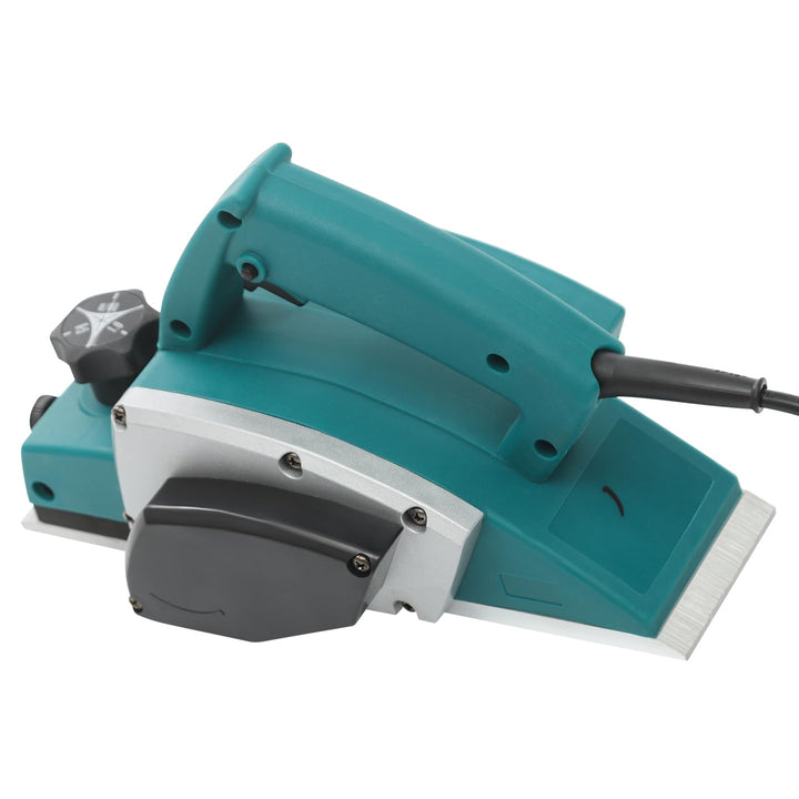 600W Elektrohobel, Hobelmaschine, Handhobel Elektrisch, 16500r/min, Hobelbreite 82mm, Hobeltiefe 0-2