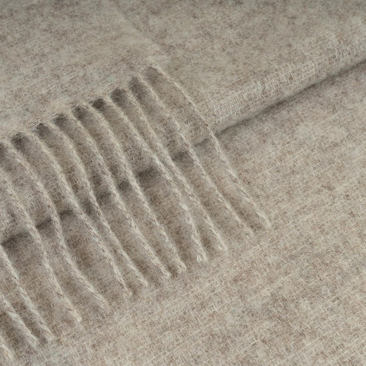 LYHome Lammwolldecke 100% Schurwolle, Warm Kuscheldecke 140 x 200 cm | Winterdecke, Couchdecke, Sofa