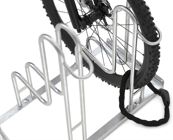 Hochwertiger Fahrradständer Standparker 4056 BR | Sicherer Radständer für Fahrräder mit breite Reife