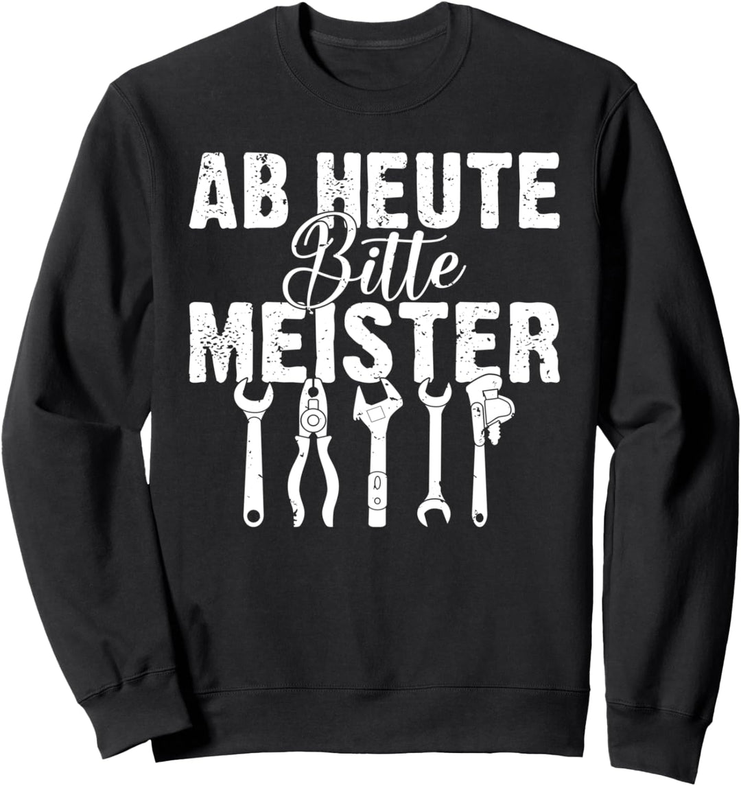 Kfz Mechaniker Klempner Schrauber Installateur SHK Meister Sweatshirt