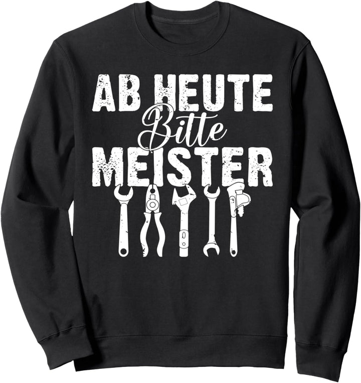 Kfz Mechaniker Klempner Schrauber Installateur SHK Meister Sweatshirt