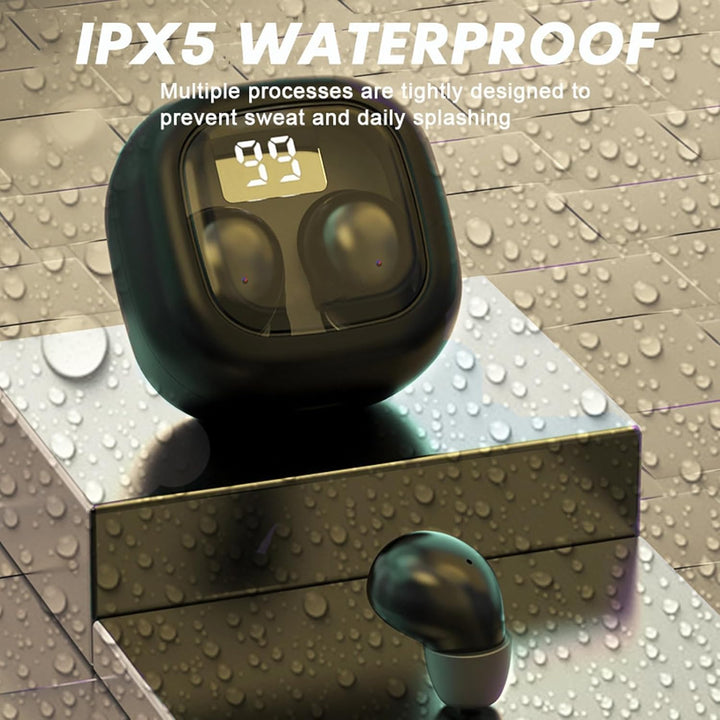 Unsichtbare Kopfhörer kabellos Bluetooth im Ohr True Mini Wireless in Ear Kopfhörer Earbuds Headphon