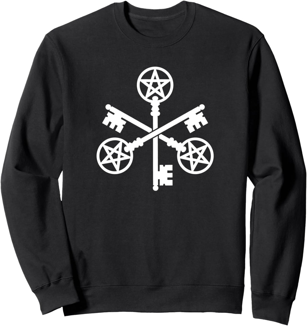 3 Key Opener Of Locks Magic Wiccan Spell Sweatshirt