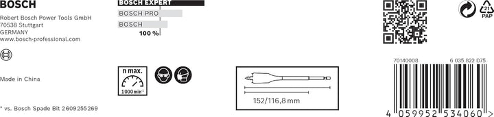 Bosch Professional 50x Expert SDS plus-7X Hammerbohrer (für Stahlbeton, Ø 8,00x165 mm, Zubehör Bohrh