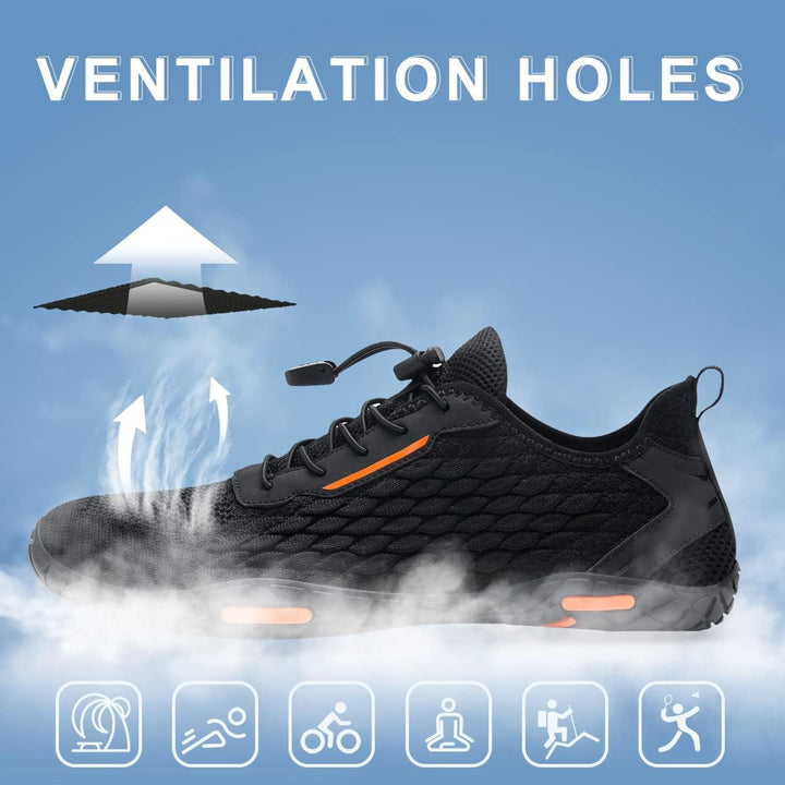 WateLves Strandschuhe Damen Herren Wasserschuhe Badeschuhe Unisex Atmungsaktiv Leicht Barfussschuhe