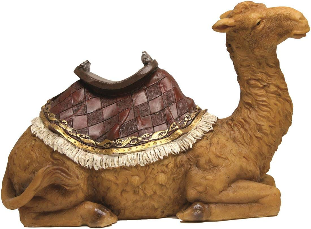 Krippenfigur Kamel liegend, mittel Höhe ca. 11,5cm passend für 14-17cm Figuren (444444635096330)