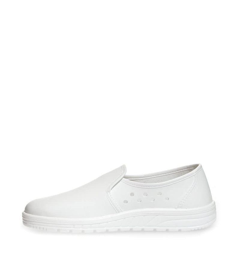 ABEBA 2370 AIR CUSHION Loafer, O1, SRA, Weiss, Grösse 42 42 EU, 42 EU