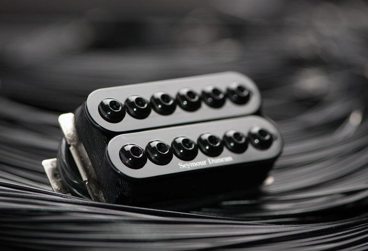 Seymour Duncan SH-8B Humbucker Invader Pickup für E-Gitarre Schwarz, Small Medium Large X-Large 2X-L