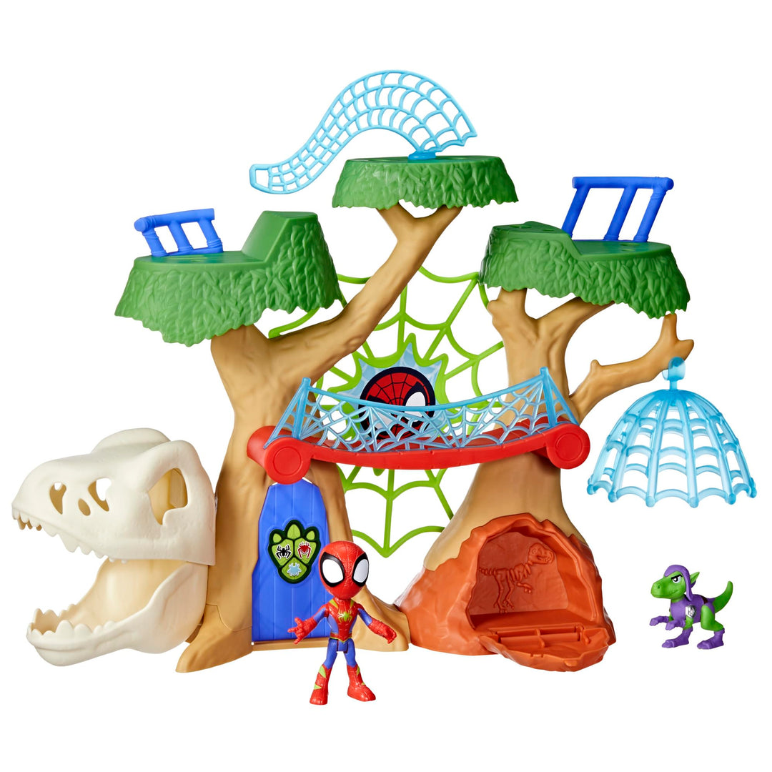 Marvel Spidey und Seine Super-Freunde Dino-Baumhaus Superhelden-Spielset