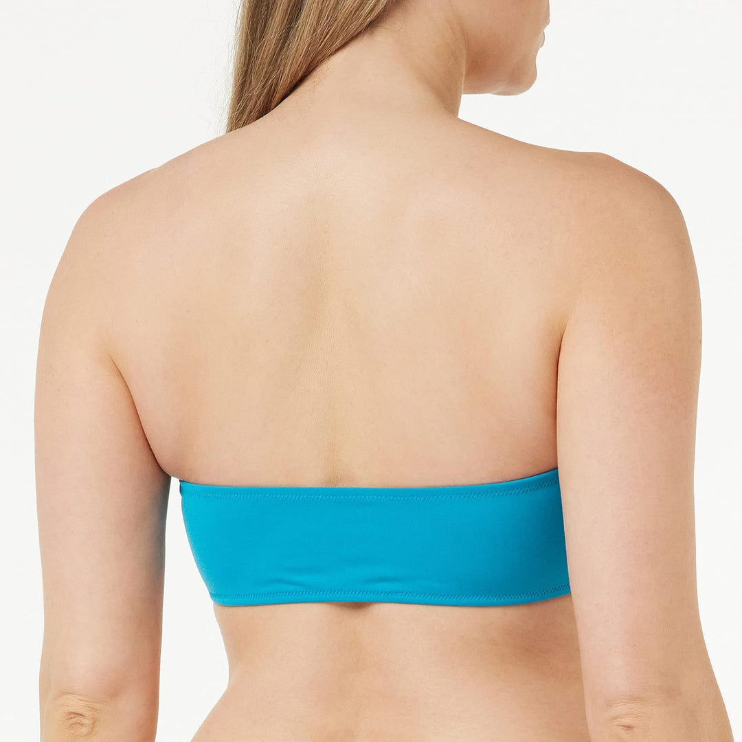 Calvin Klein Damen Bandeau M Blau (Clear Turquoise), M Blau (Clear Turquoise)