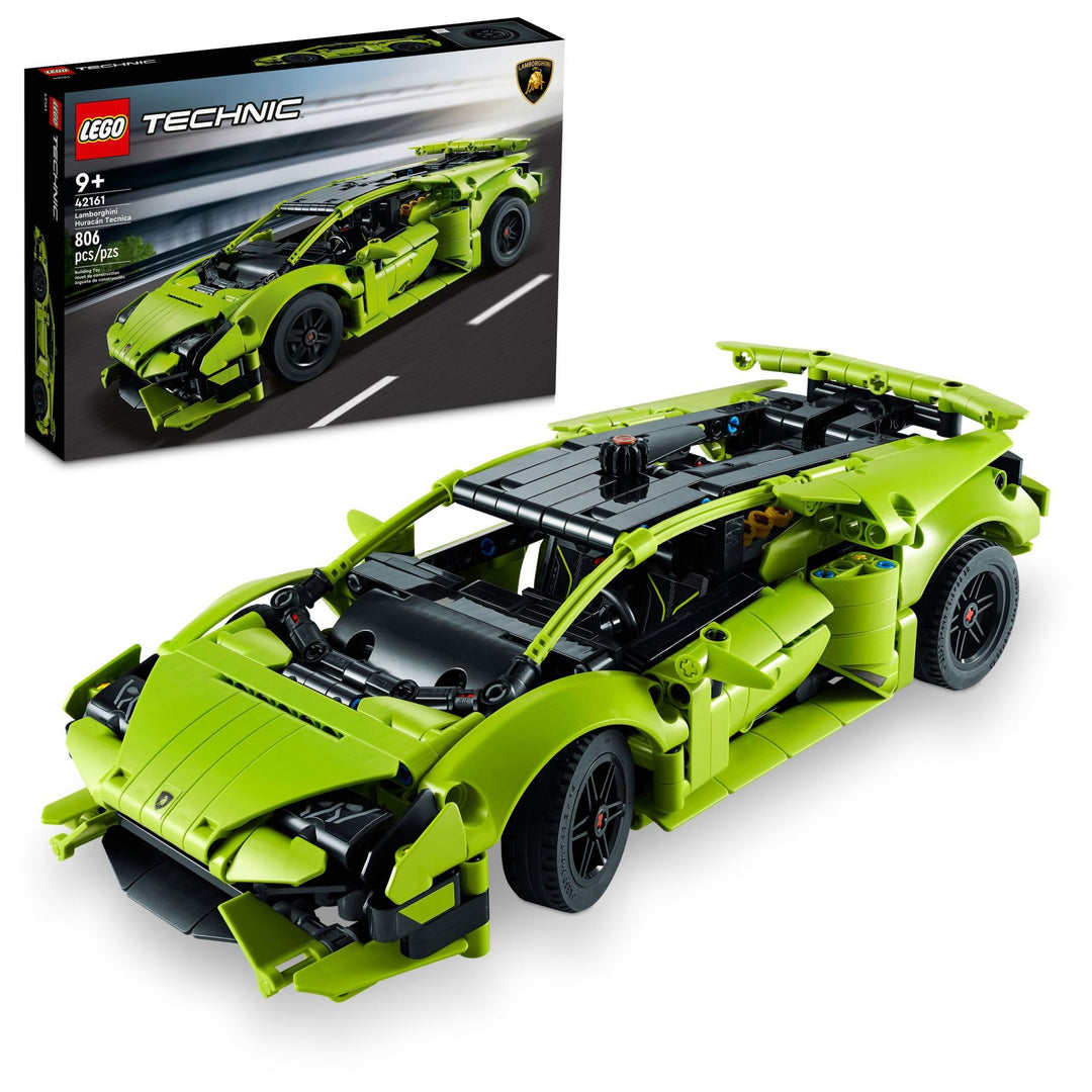 LEGO Technic 42161 Lamborghini Huracán Tecnica Advanced Sportwagen Bauset für Kinder ab 9 Jahren, di
