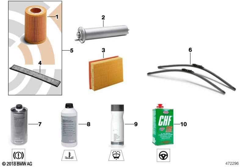 BMW Original Luftfilter-Element 13717800151