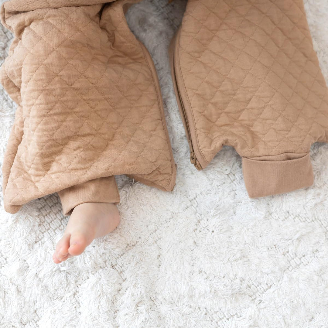 BEMINI Schlafsack 24-36 Monate Pady quilted jersey tog 1.5 Beige, Beige