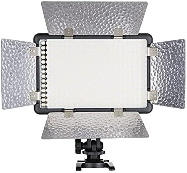 Godox GDXLED308IIW LED Panel 5600° K mit Flügeln, Schwarz