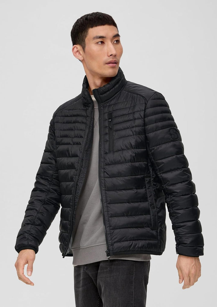 s.Oliver Herren Steppjacke M 9999 schwarz, M 9999 schwarz