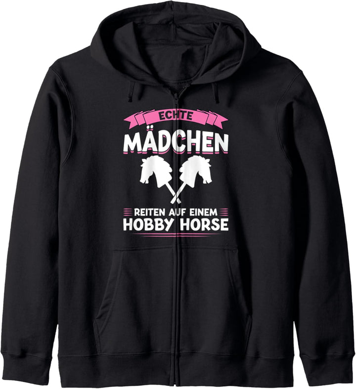 Hobby Horse Mädchen Hobby Horsing Kapuzenjacke