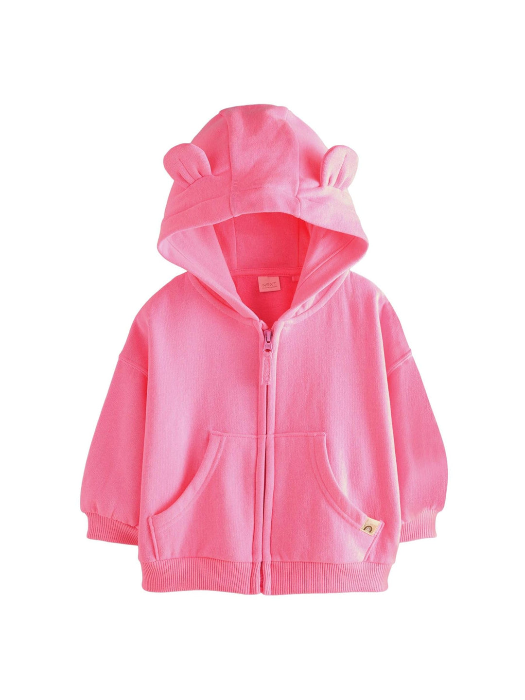 NEXT Mädchen Standard Kapuzenjacke 62-122 98-104 Bright Pink, 98-104 Bright Pink
