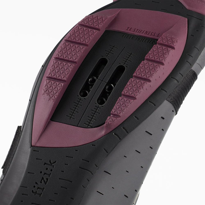 fizik Unisex X4 Terra Powerstrap Fahrradschuhe 36 EU Trauben Anthrazit, 36 EU Trauben Anthrazit