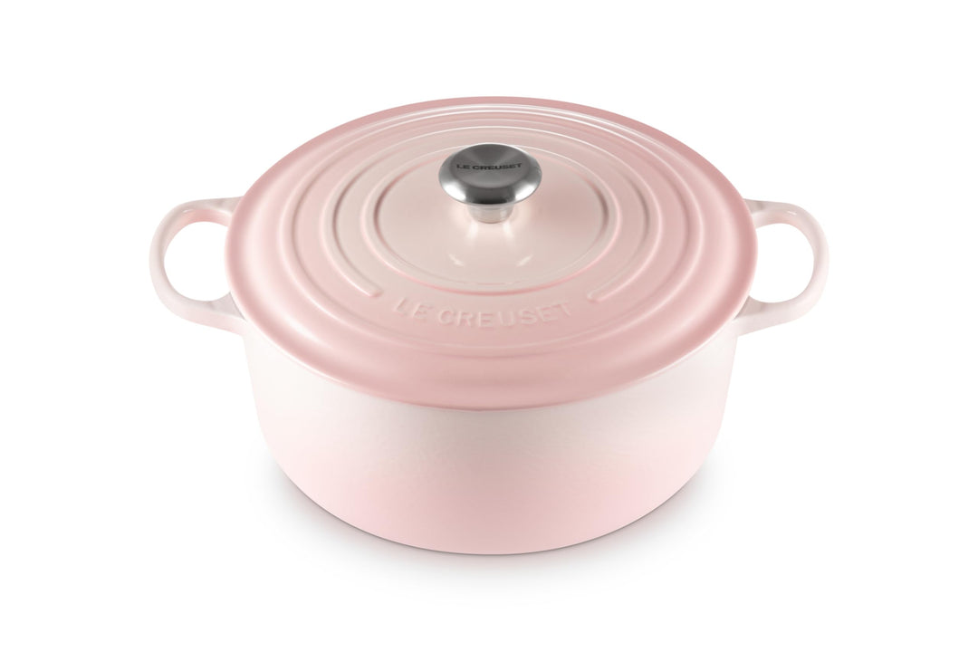 Le Creuset Signature Gusseisen-Bräter mit Deckel, Ø 28 cm, Rund, Für alle Herdarten und Induktion ge