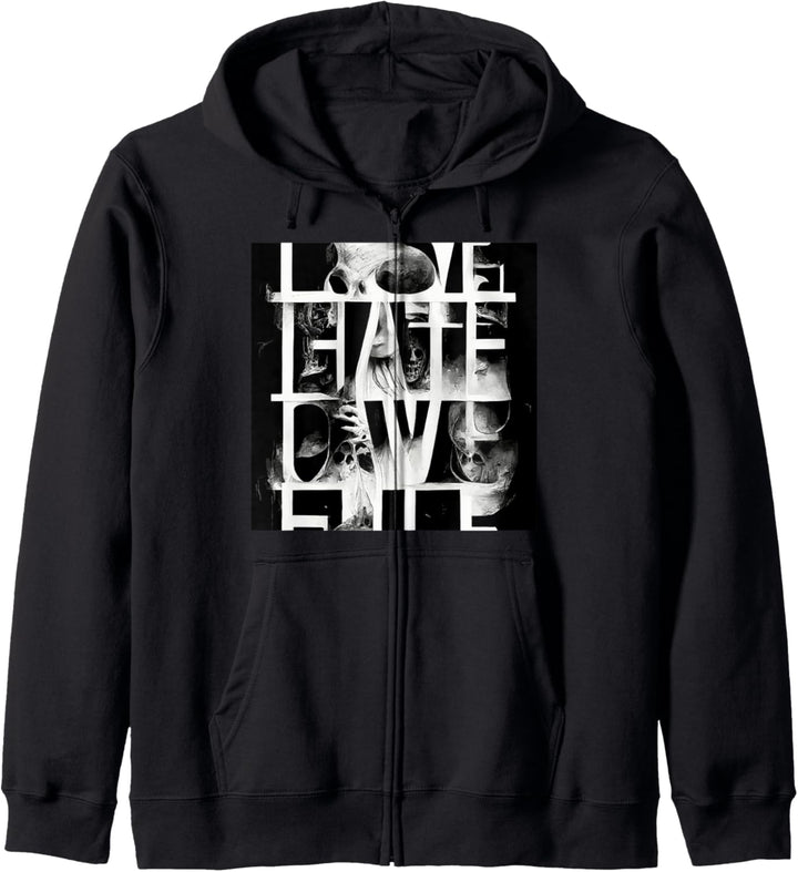 Hate Love Kapuzenjacke