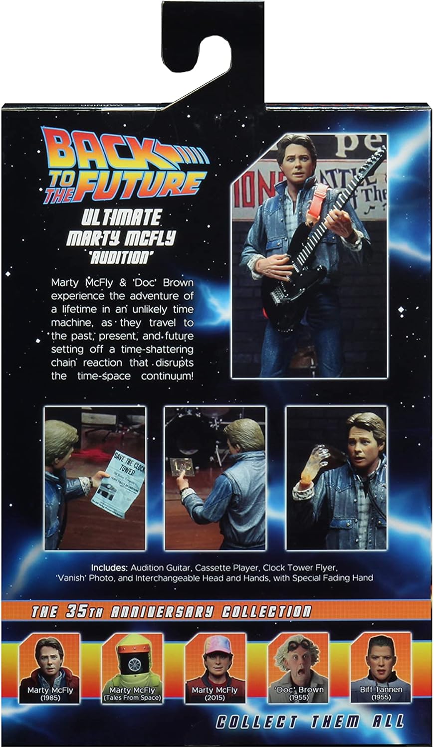 NECA 53615 Marty McFly Actionfigur, 18 cm