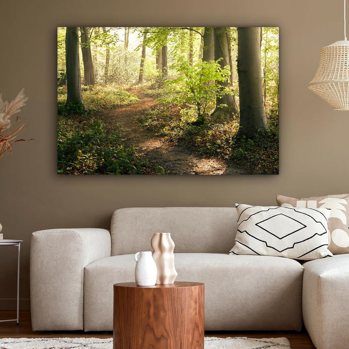 MuchoWow© Bilder Gross 120x80 cm XXL Wohnzimmer Deko Modern Wandbild Foto auf Leinwand Bild Schlafzi