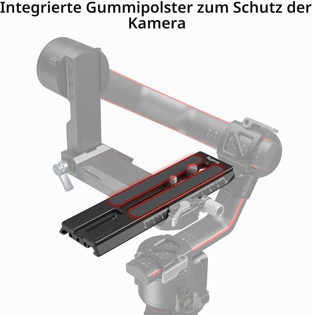 SMALLRIG RS2 RS3 RS3 Pro Extended Quick Release Plate erweiterte Schnellwechselplatte für DJI RS 2 /