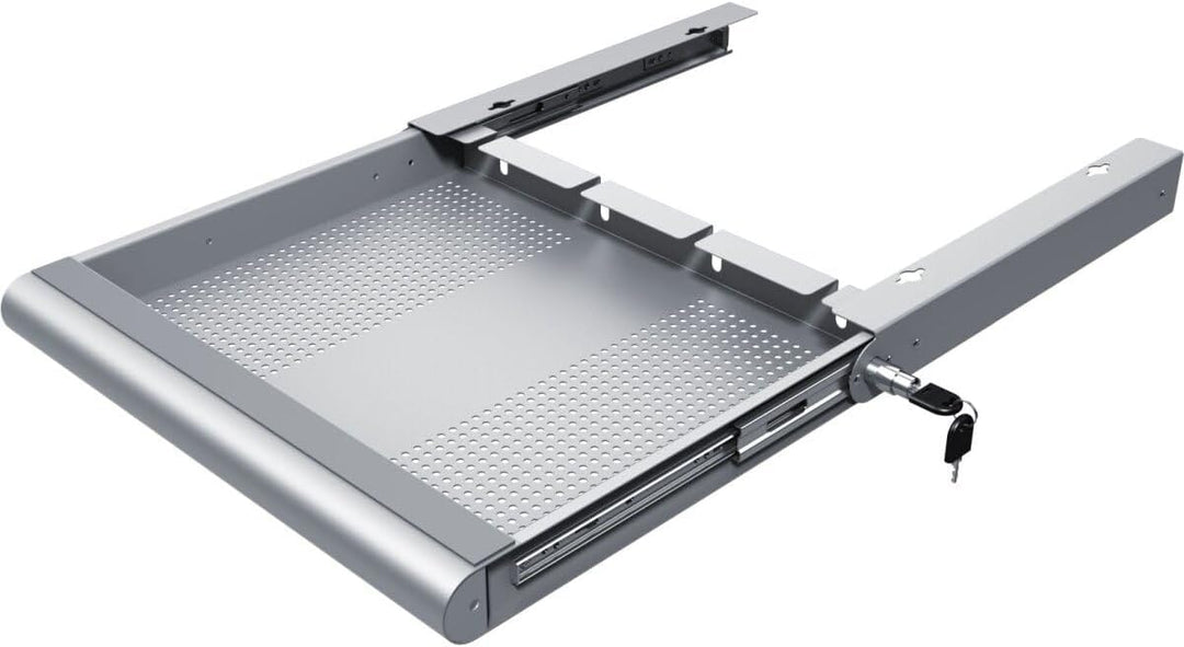 Dataflex Addit Hardware-Sicherheitsauszug 622 - Notebook-Zubehör (Silber, Stahl, Einfarbig, 530 mm,