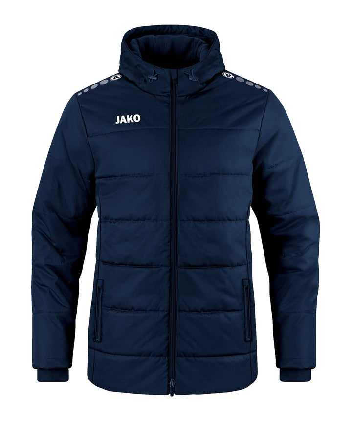 JAKO Herren Coachjacke Team mit Kapuze Coachjacke S Marine, S Marine