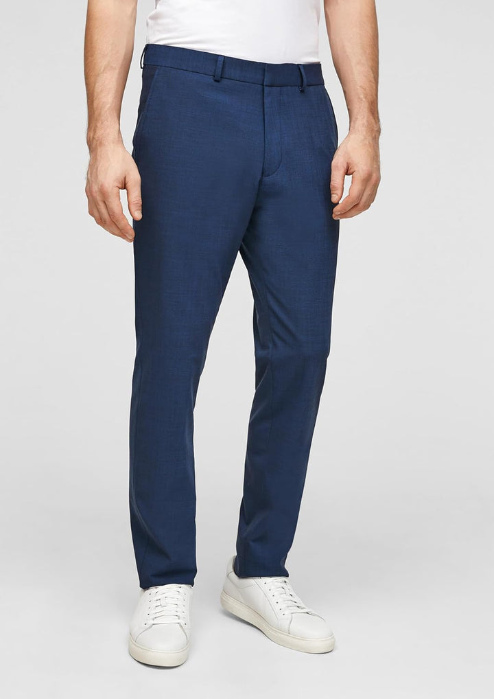 s.Oliver BLACK LABEL Slim Fit: Hose mit Hyperstretch 44 Blau, 44 Blau
