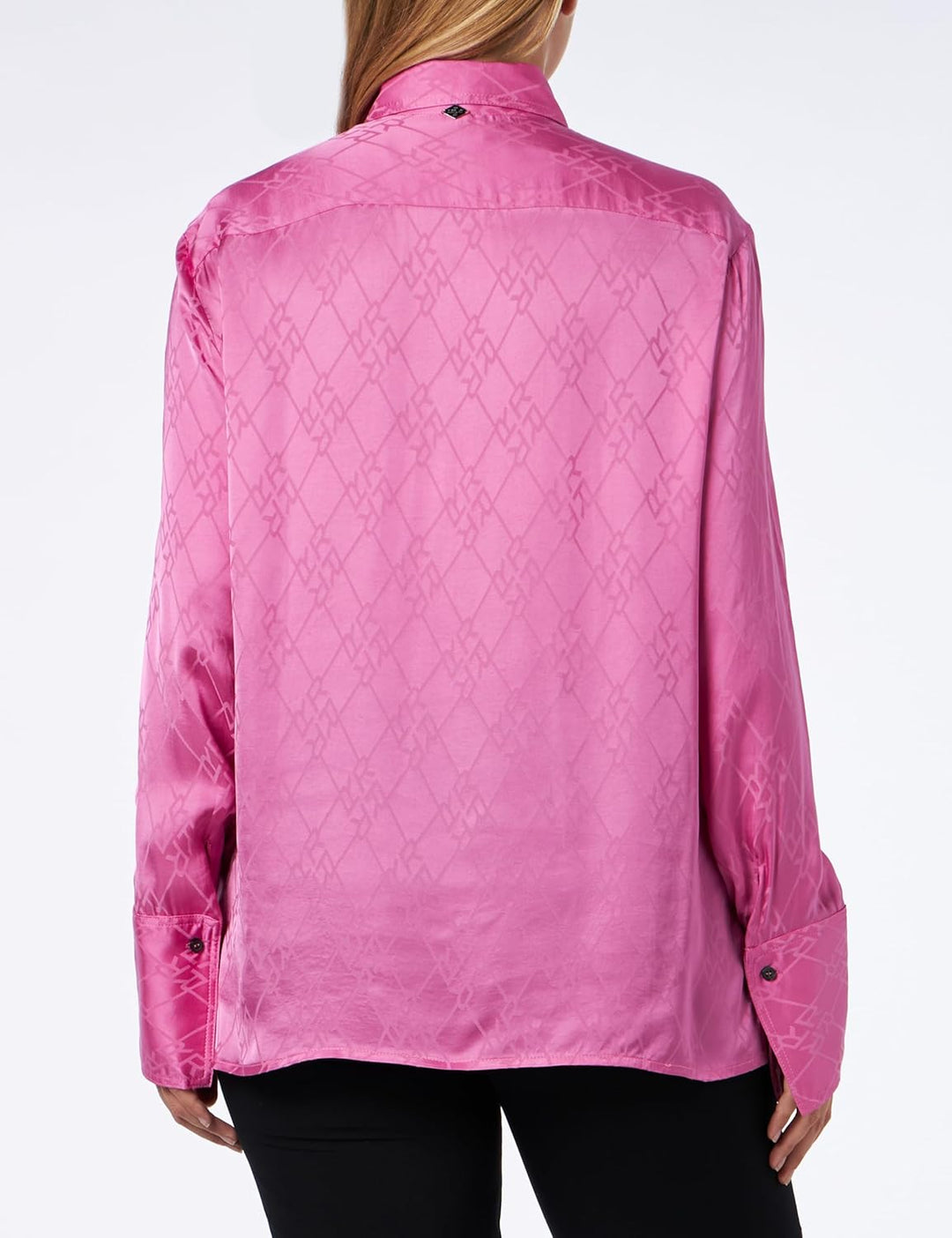 Replay Damen Bluse Langarm mit Kragen XS Fuxia 069, XS Fuxia 069