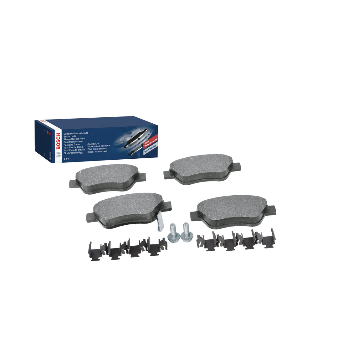 Bosch BP1002 Bremsbeläge - Vorderachse - ECE-R90 Zertifizierung - vier Bremsbeläge pro Set