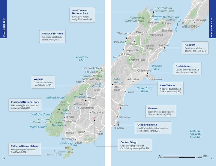 Lonely Planet New Zealand's South Island (Travel Guide), Taschenbuch