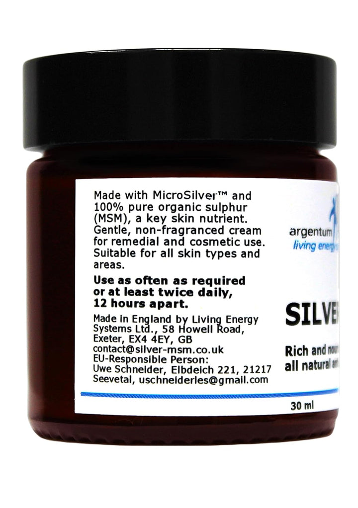 Silber-MSM Crème 30 ml 30 ml (1er Pack), 30 ml (1er Pack)
