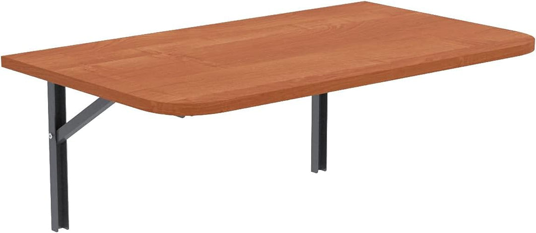 AKKE Wandklapptisch mit Abgerundeten Ecken Klapptisch Esstisch Wandtisch Küchentisch Schreibtisch Ki