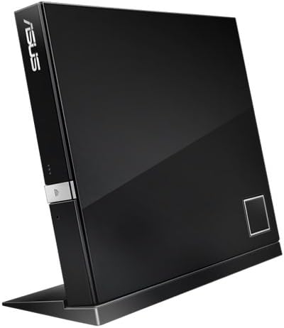 ASUS SBW-06D2X-U Blu-ray Slim-Brenner (M-Disc-Unterstützung, kompatibel mit Windows 7 / 8 / 10 / 11