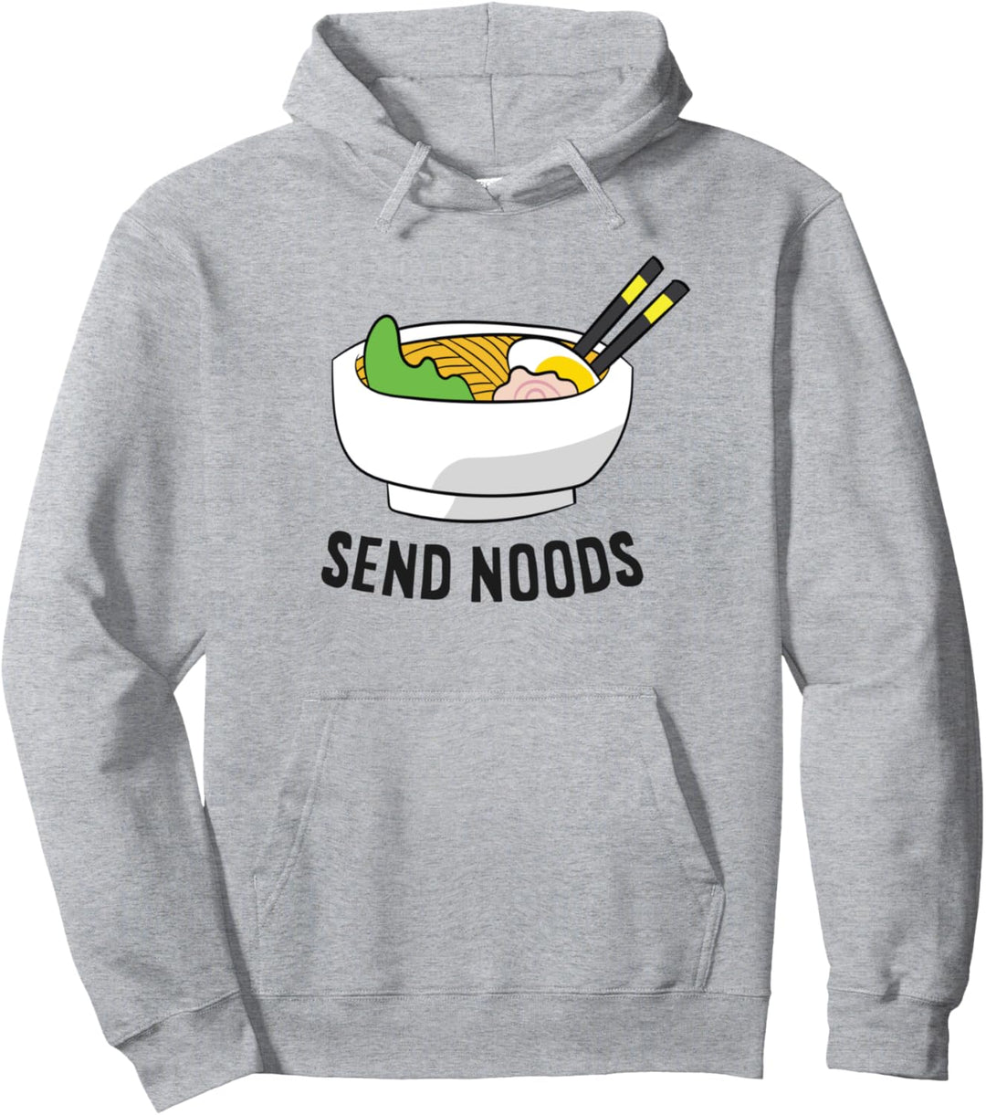 Lustige Ramen Nudeln Send Noods Pullover Hoodie