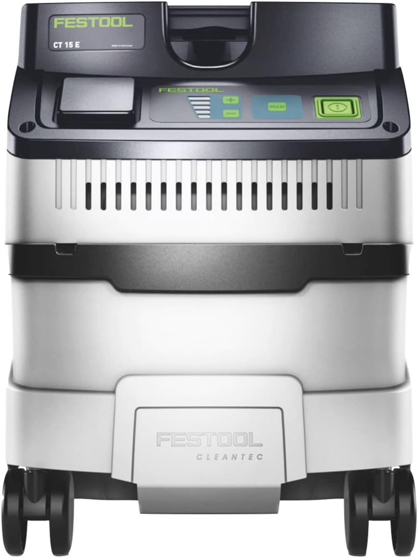 Festool Absaugmobil CT 15 E-Set CLEANTEC (mit Hauptfilter, Saugschlauc, SELFCLEAN Filtersack, Fugend
