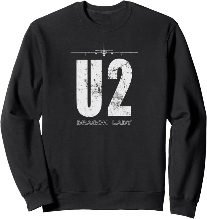 U-2 Drache Lady Spy-Flugzeug Sweatshirt
