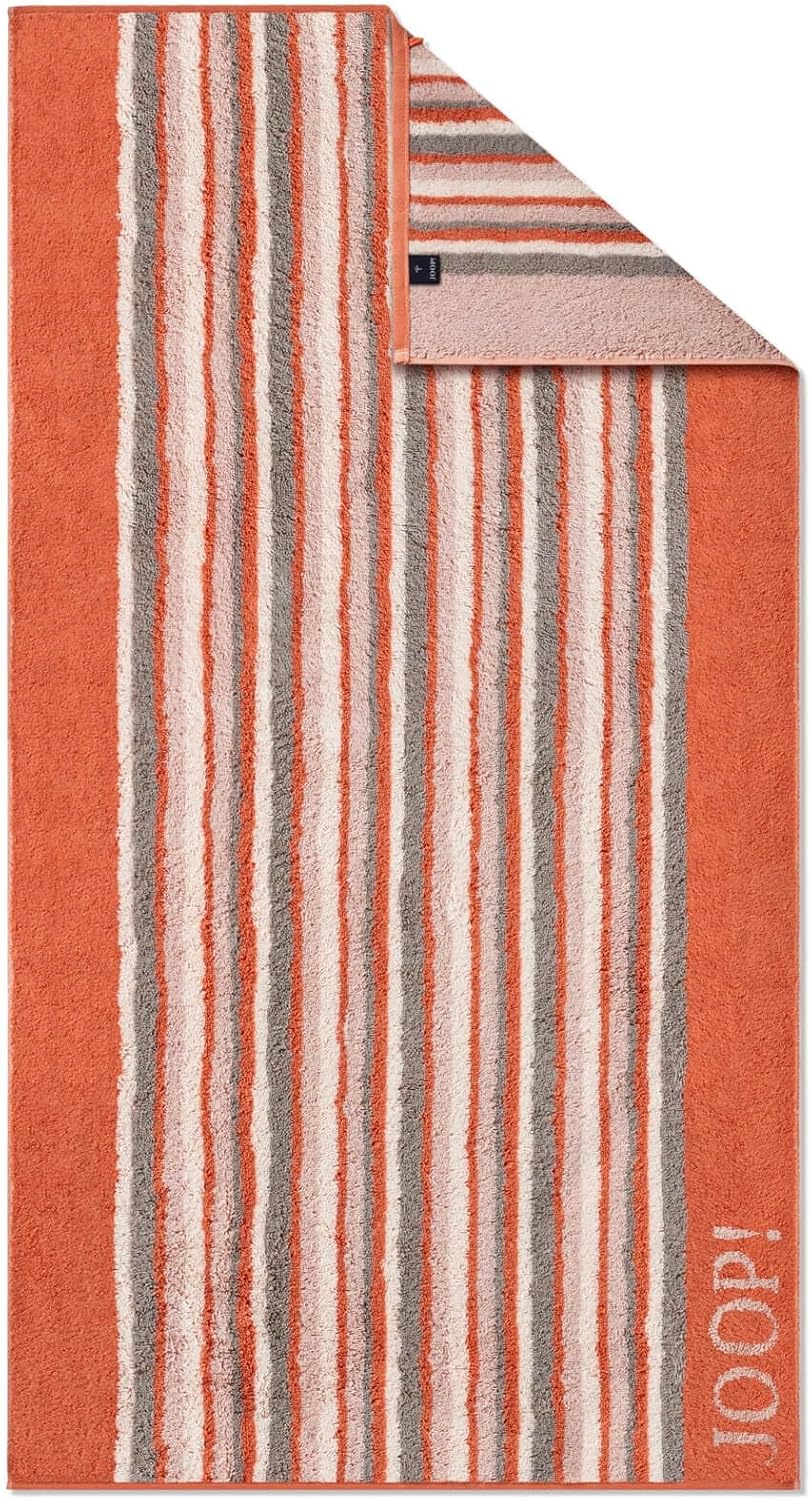 JOOP! Duschtuch Move Stripes 1692 | 33 apricot - 80 x 150 Duschtuch 80x150 cm, Duschtuch 80x150 cm