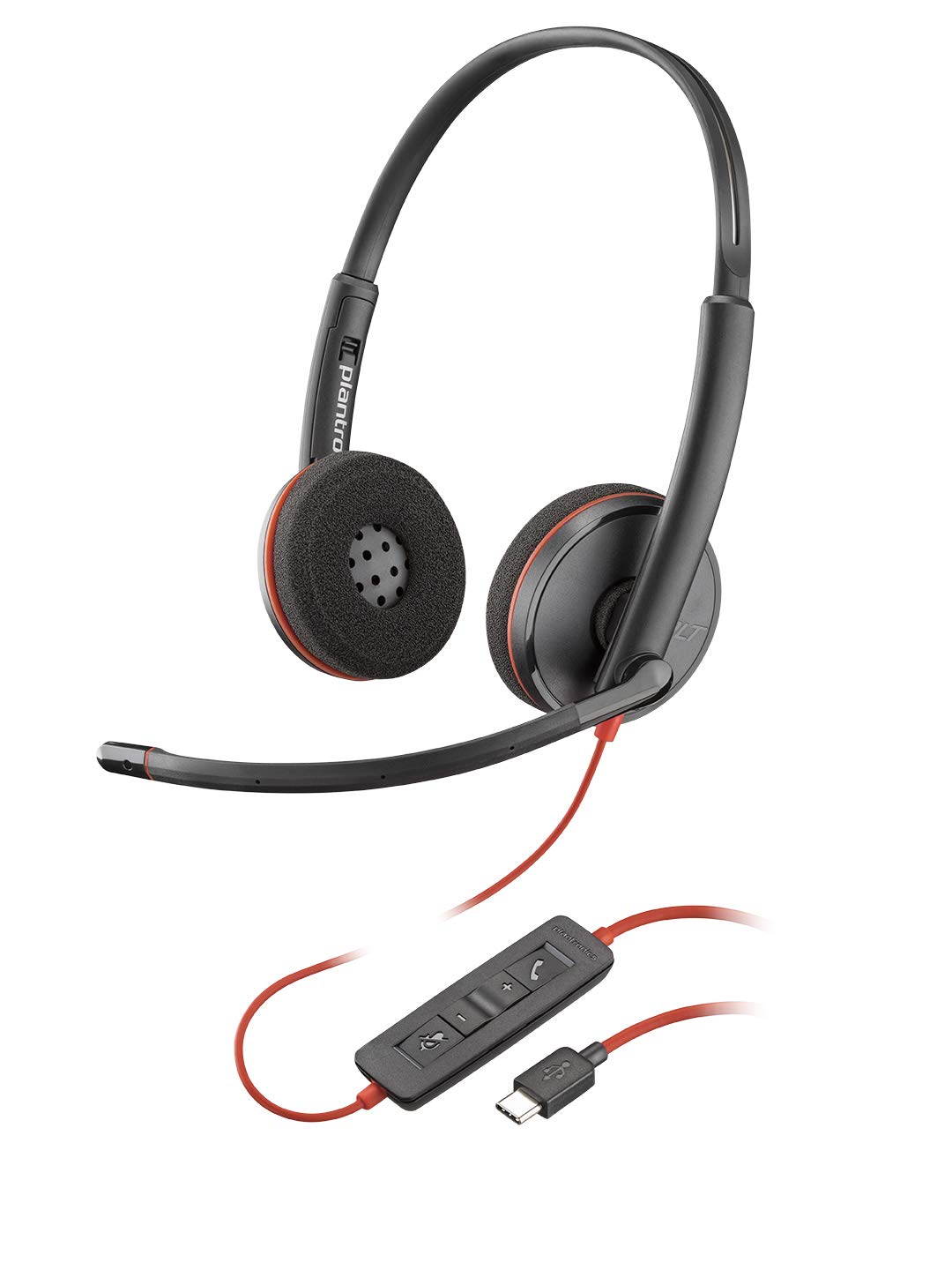 Plantronics 209749-101 Blackwire UC-Kopfhörer C3220 USB-C