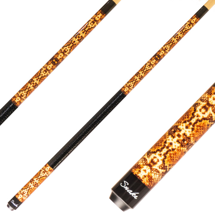 Winsport Billardqueue Animal Collection, Pool Cue, tolle Optik im Leopard, Snake und Tiger Design, G