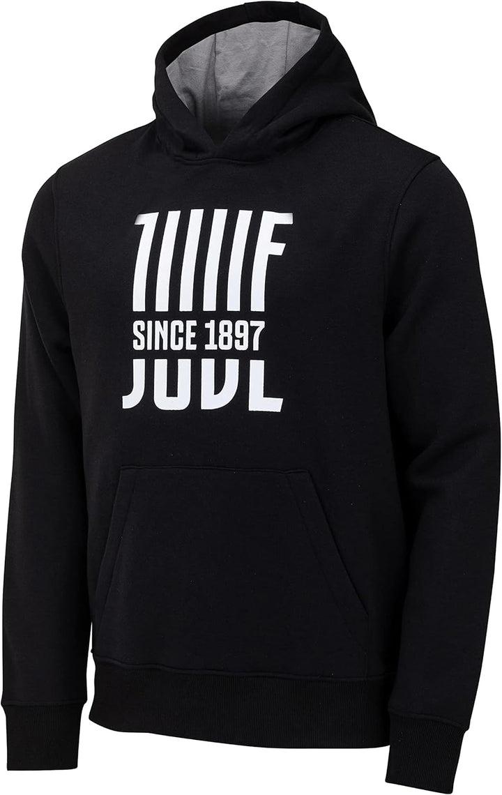 Juventus Kapuzenpullover, offizielle Kollektion 8 Jahre Schwarz, 8 Jahre Schwarz