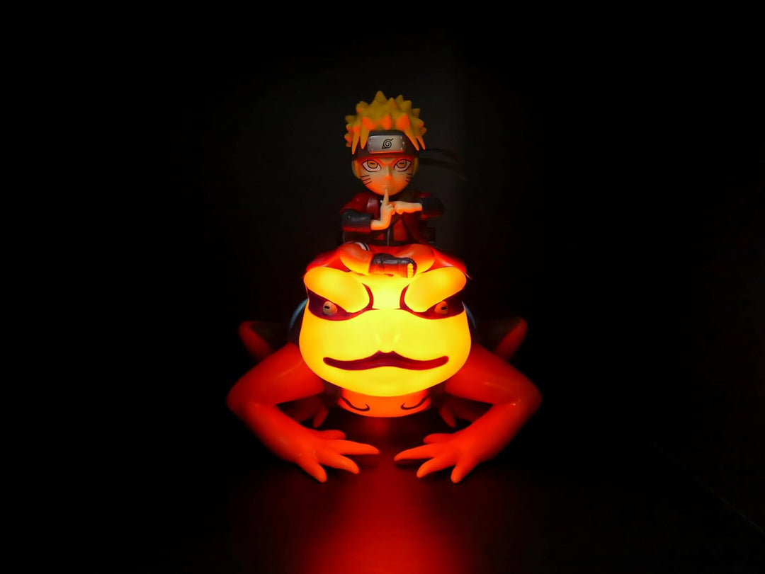 TEKNOFUN – Offizielle Naruto-Lizenz – NARUTO auf GAMAKICHI Leuchtende Leuchtfigur für Kinder zum Sam
