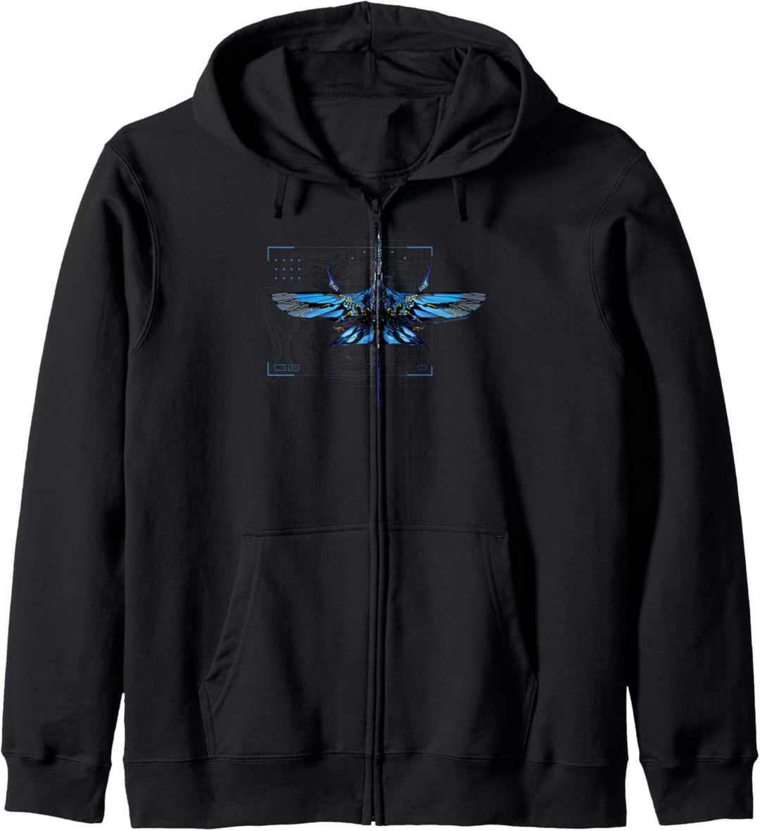 Avatar Mountain Banshee Pandora Predator Kapuzenjacke