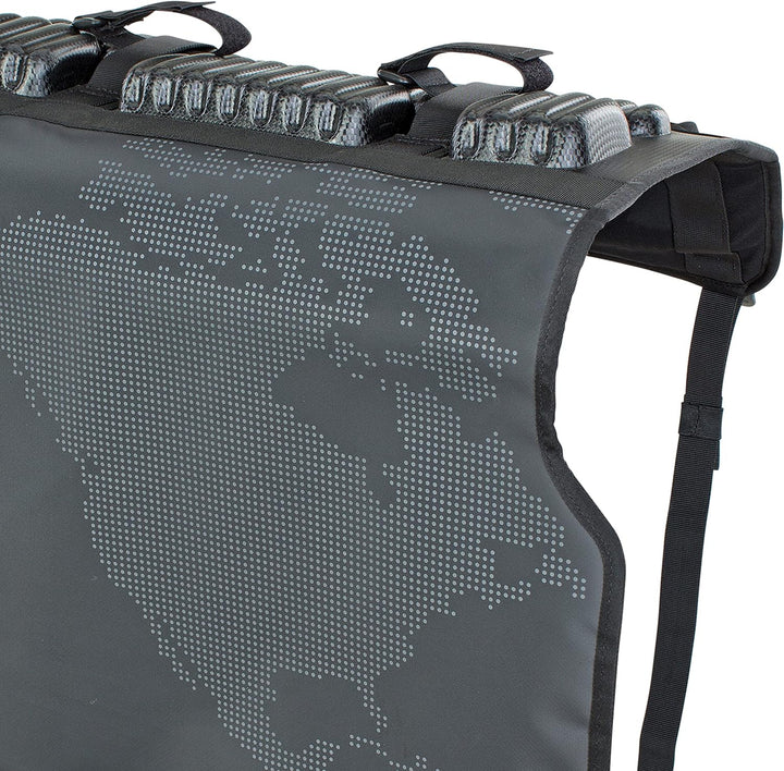 EVOC Tailgate PAD Duo für Fahrradtransport im Pickup (Fahrradtransport, sichere Fixierung von 2 Bike