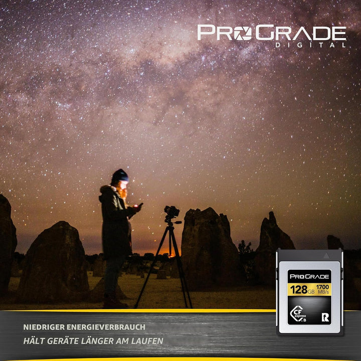 ProGrade Digital 128 GB CFexpress Typ B Speicherkarte (Gold) 128GB, 128GB