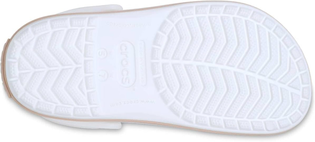Crocband Clog 36/37 EU White Pink Caramel, 36/37 EU White Pink Caramel