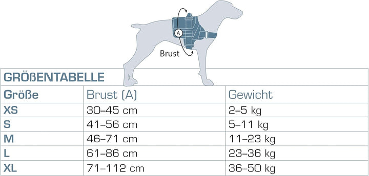 Kurgo RSG Townie Hundegeschirr, Einfaches Anlegen und Abnehmen, Einstellbare Brust- und Bauchgurte,